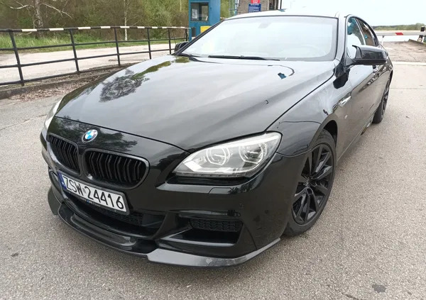 bmw seria 6 zachodniopomorskie BMW Seria 6 cena 88000 przebieg: 141000, rok produkcji 2013 z Świnoujście